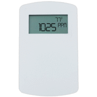 Dwyer Room CO2 Sensor with 20K Temperature Sensor, Relay Output & Display