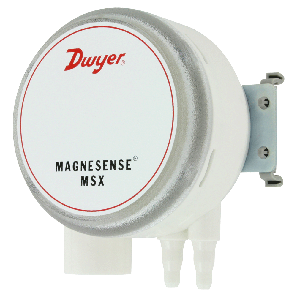 Dwyer Air DP Sensor 250/500/750/1250 Pa, Universal Output with LCD