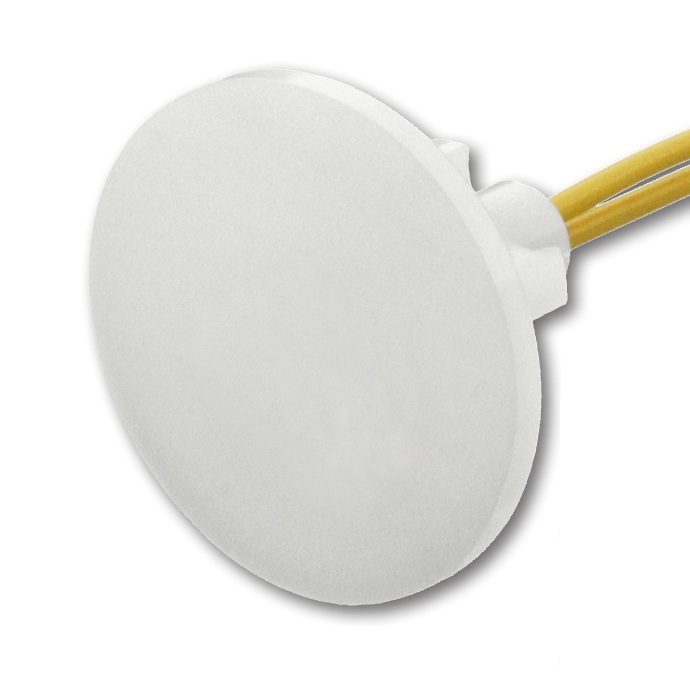 BAPI 1.8K Low Profile Temp Sensor White