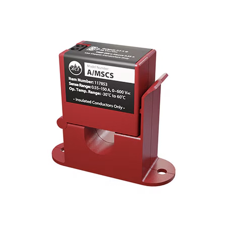 DwyerOmega A/MSCS-A Adjustable Current Switch, Split Core, NO, 0.70 to 150A Range, Trip Point