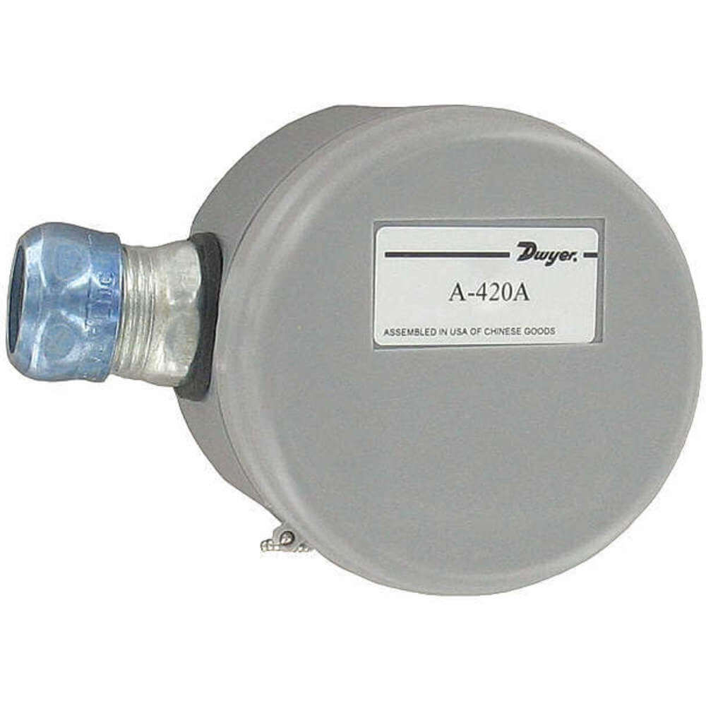 Dwyer A-420 Outside Static Pressure 