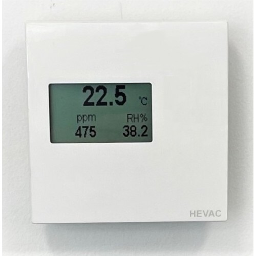 HEVAC Temp Room Sensor with Setpoint Adj, Humidity, Display + AHRS