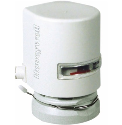 Honeywell 2-Point Thermoelectric Linear Actuator: 24Vac/dc: 8mm stroke: 90N: NC: Aux Switch