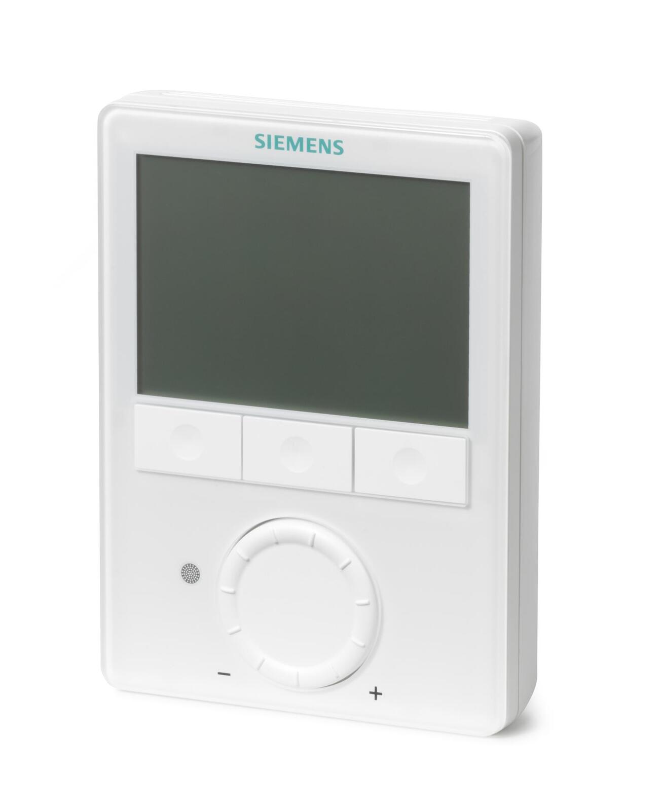 Siemens Room Controller, LCD, H/C, AC 24V, Auto/Man.C/Over, 3 Speed or ECM fan, 0-10V Output, with 7-Day Timeswitch