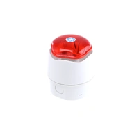Banshee Excel Lite, RED lenses, Shallow white housings,  operating voltage range: 9VDC to 30VDC