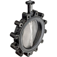 Belimo 200mm Lugged Butterfly Valve 304 s/s disc