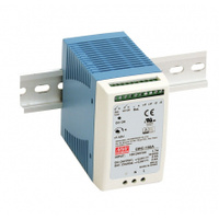  Mean Well DIN Rail UPS Power Supply with Battery Backup 13.8V/4.5A