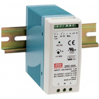  Mean Well DIN Rail UPS Power Supply with Battery Backup 13.8V/2.8A
