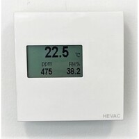 HEVAC CO2 & Temp Room Sensor with Display