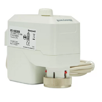 Honeywell Modulating Linear Valve Actuator, 24Vac, 6.5mm stroke, 300N, Manual Operation, Auxiliiary Switches, 1.5m Cable