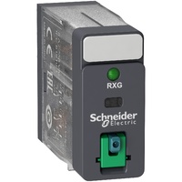 Schneider 24VDC 1 Pole Relay 10A SPDT w/ Indicator & Test Button