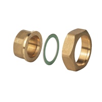 Siemens 2 x 1/2" Brass Valve Fittings