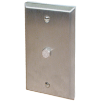 BAPI Stainless Steel Wall Plate with Static Pickup