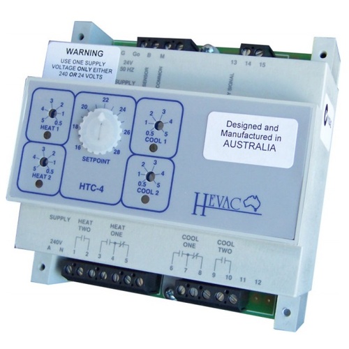 HEVAC HTC-4 2-Stage Temperature Controller