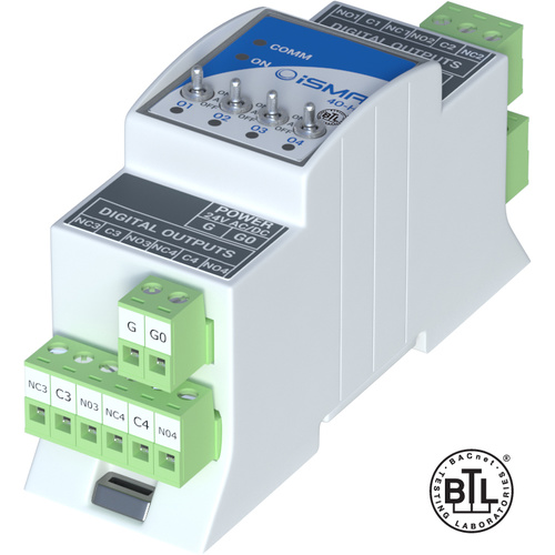 iSMA MINI 4O-H Output Module