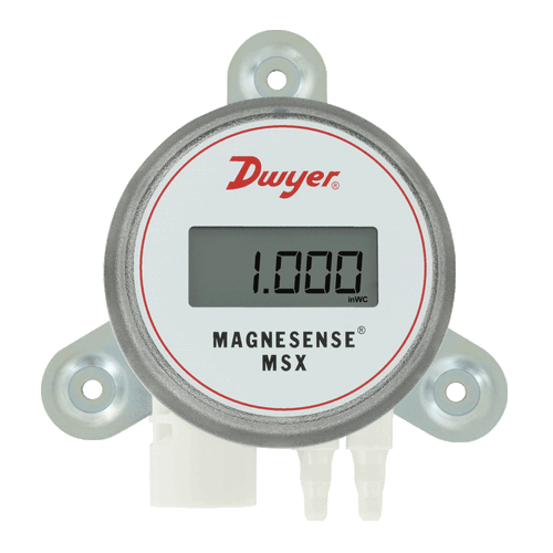 Dwyer Air DP Sensor 250/500/750/1250 Pa, Universal Output with LCD