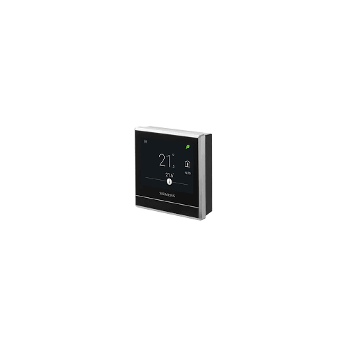 Siemens Smart Room Thermostat with Backlit Touch Screen, 230V, On/Off Output, WiFi Compatible (Heating Only)