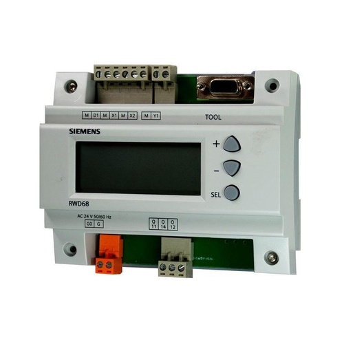 Siemens Universal Controller, AC 24V, 2UI, 1DI, 1DO, 1AO, LCD