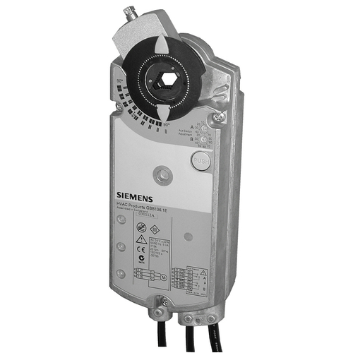 Siemens 35Nm 24VAC 0-10V Control w/ Dual Aux Switches