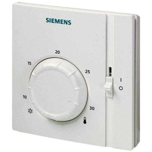 Siemens Thermostat with Setpoint and On/Off Switch