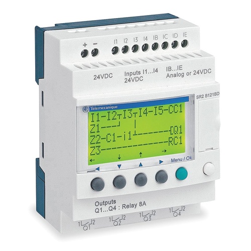 Schneider Zelio Smart Relay 24Vac 8 In 4 Out